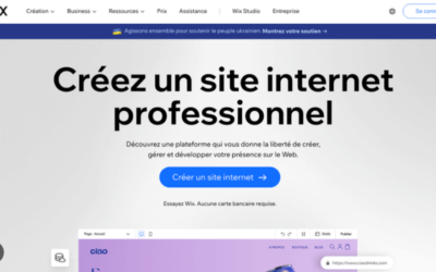 Faire un site avec WIX, le vrai-faux bon plan ?